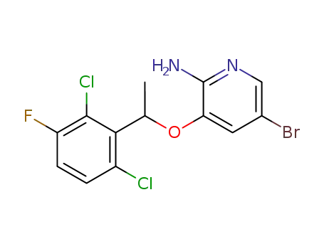 (±)-5-bromo-3-(1-(2,6-dichloro-3-fluoropheny)ethoxy)pyridin-2-amine